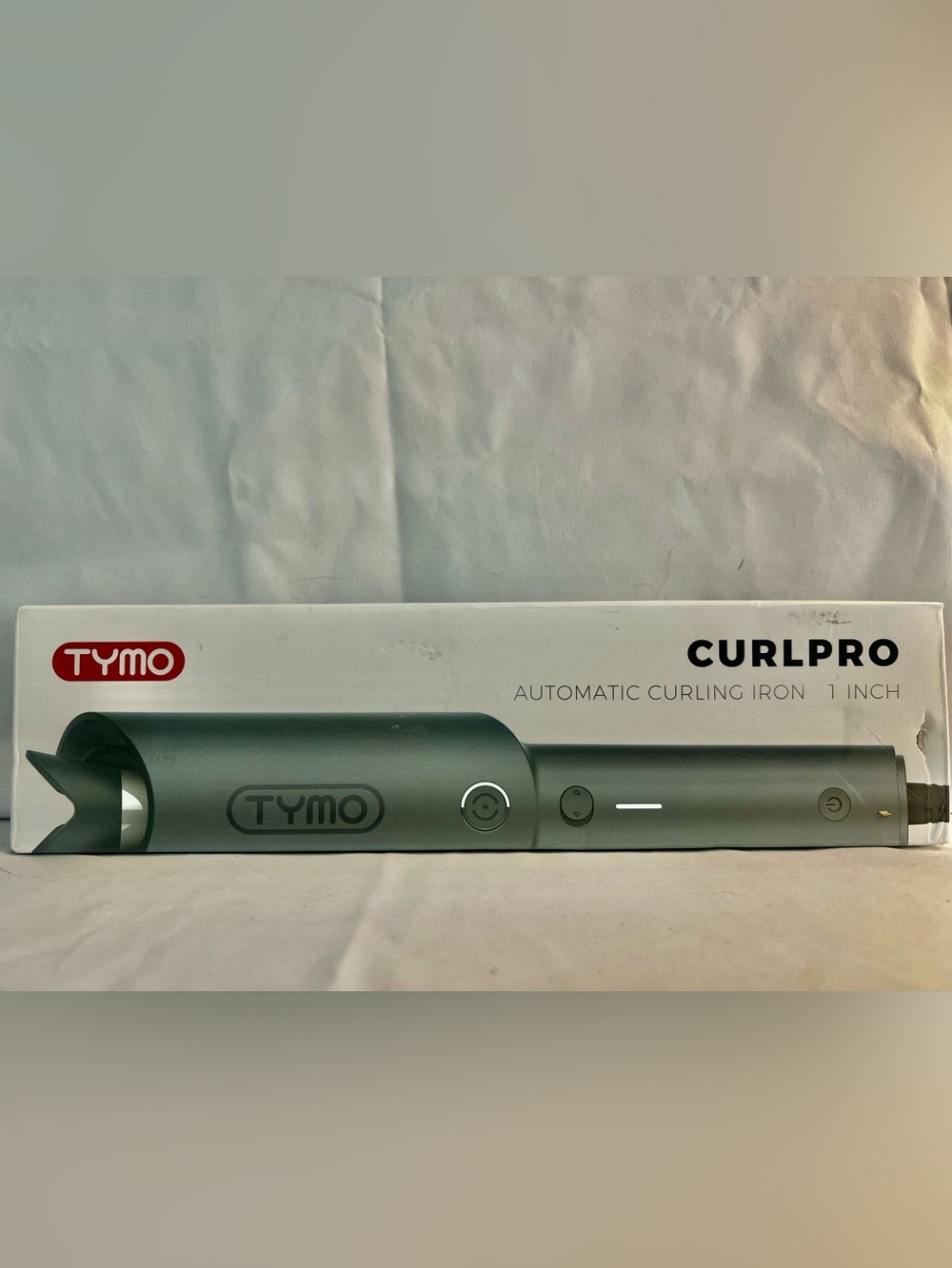 TYMO CurlPro 1-Inch Automatic Curling Iron - metallic Gray New